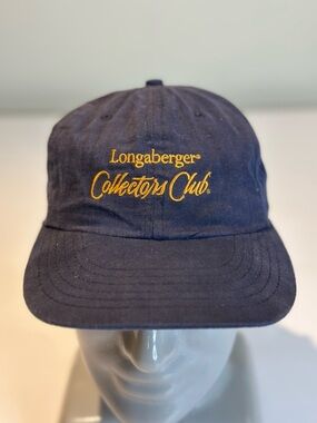 Longaberger Navy Hat with Gold Embroidered Logo